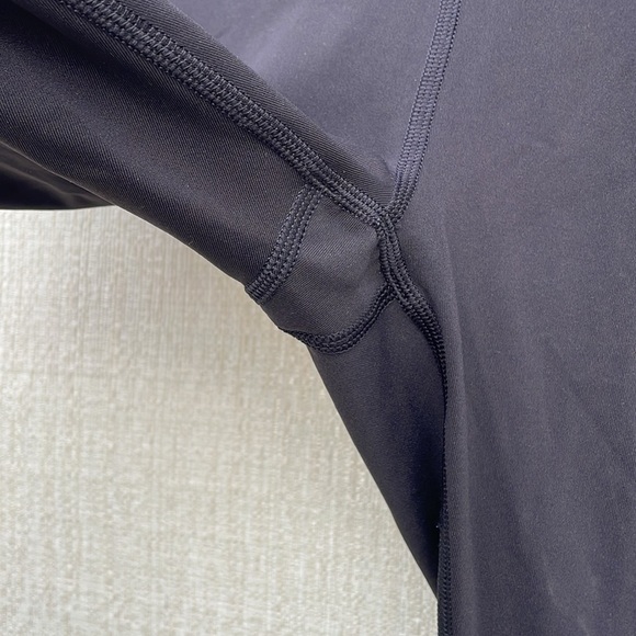 Lululemon Wunder Under Crop High-Rise Flocked 21" Black/Scatter Floral Size 2 - Picture 8 of 13